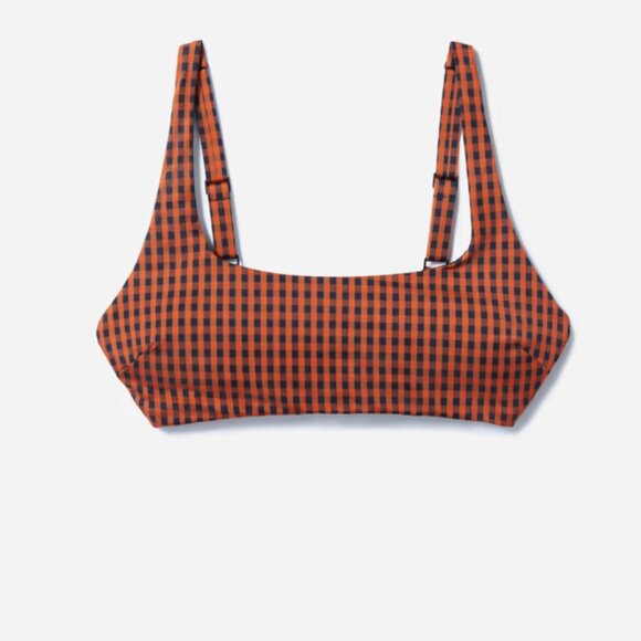New Everlane The Square-Neck Bikini Top SM and The High-Rise Hipster Bottom MED - Picture 4 of 11